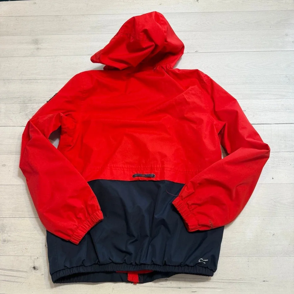 Regatta Great Outdoors kids red navy rain waterproof jacket 11/12‎